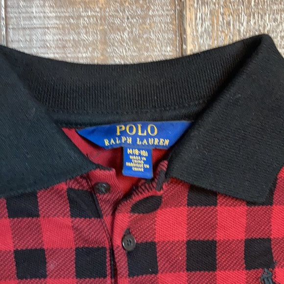 Polo Ralph Lauren plaid dress. Red/black. So adorable. Size 8-10. - Picture 4 of 5